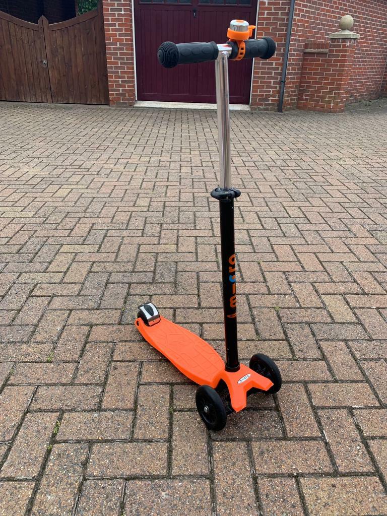 maxi micro scooter orange